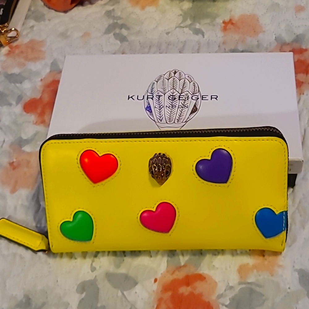 Kurt Geiger London zip around wallet